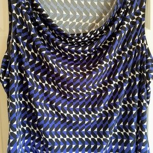 Knit top, wear with blazer or alone.